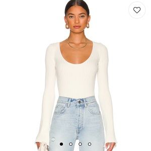 Anine Bing SCARLET sweater in Ivory Sz S